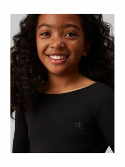 Mekot & Hameet<Calvin Klein Kids Punto-mekko venepääntiellä BEH CK BLACK
