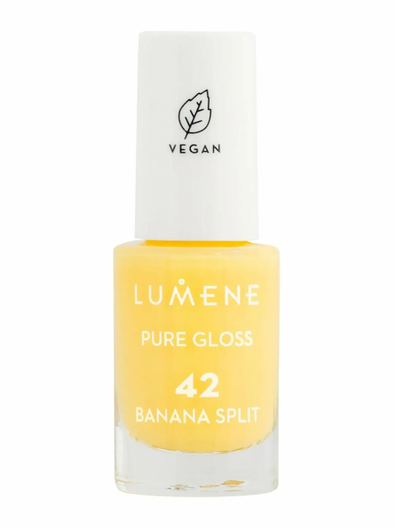 Kynnet<Lumene Pure Gloss -kynsilakka 42 BANANA SPLIT
