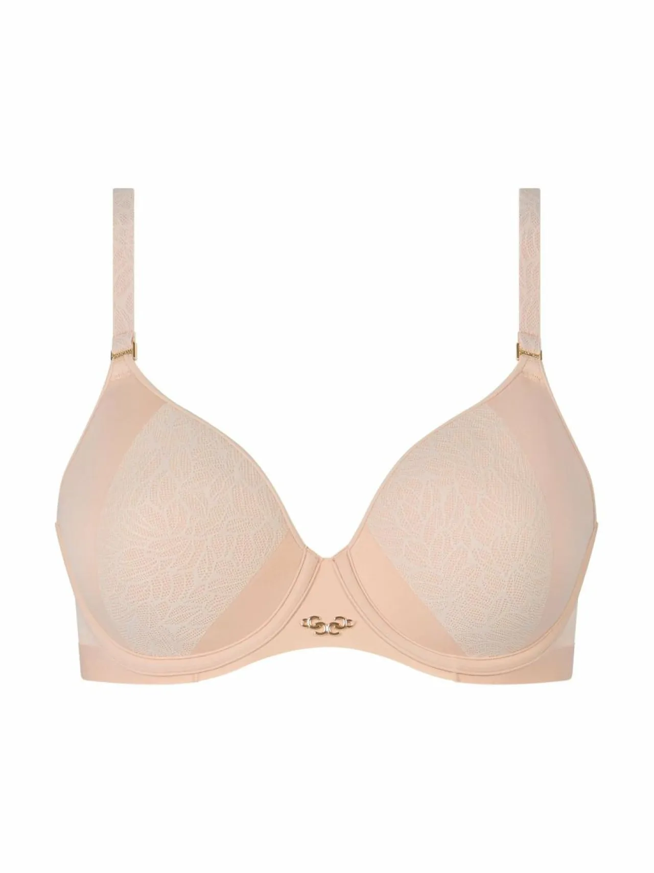 Alusvaatteet & -Asut<Chantelle Pure Lace Covering Spacer -rintaliivit 01N GOLDEN BEIGE