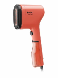 Pyykkihuolto<Tefal Pure Pop -tekstiilihöyrystin CORAL/RED