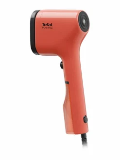 Pyykkihuolto<Tefal Pure Pop -tekstiilihöyrystin CORAL/RED