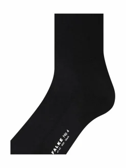Sukat<Falke Pure Silk -silkkipolvisukat MUSTA