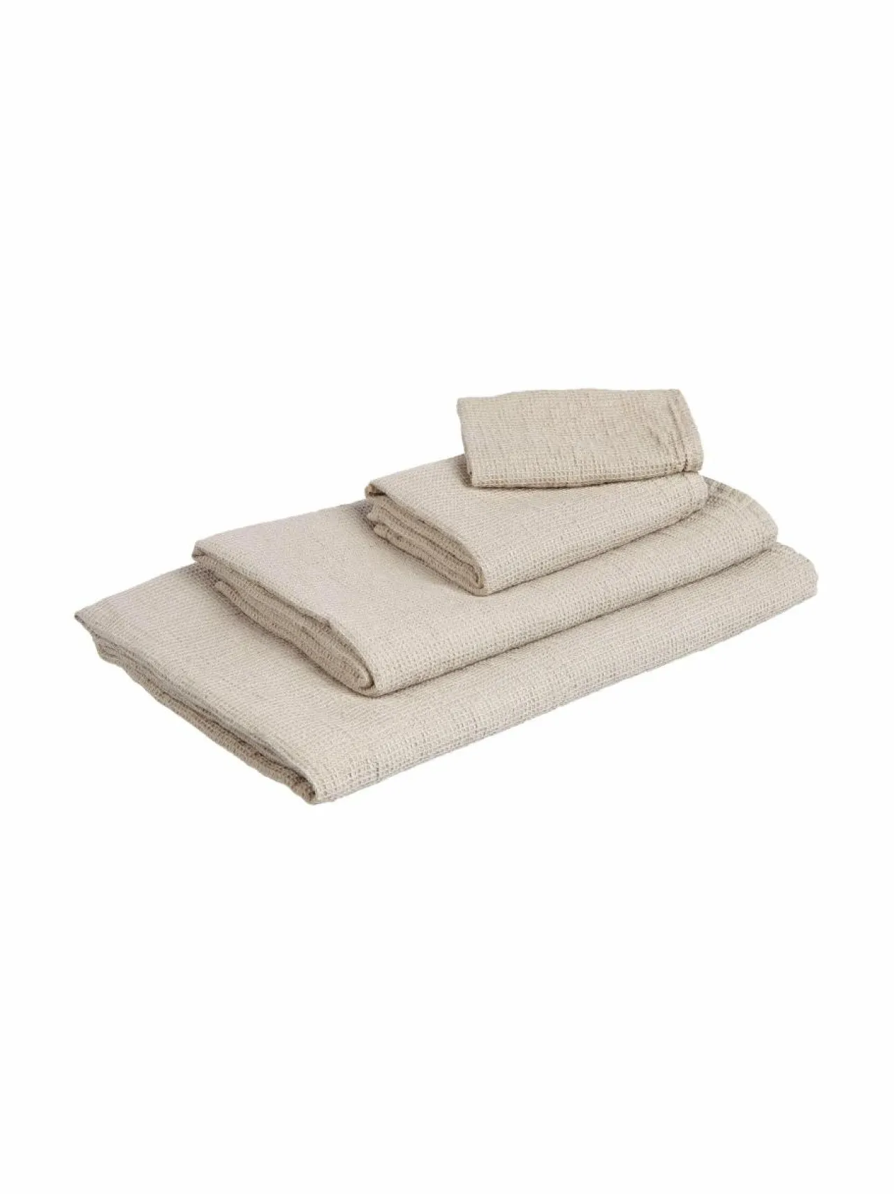 Kylpyhuonetekstiilit<Casa Stockmann Pure Woffle -pyyhe BEIGE