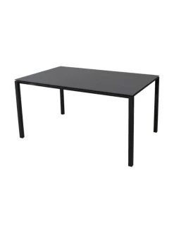 Puutarhakalusteet & Pehmusteet<Cane-Line Pure-ruokapöytä 150 x 90 cm TUMMANHARMAA, MUSTA