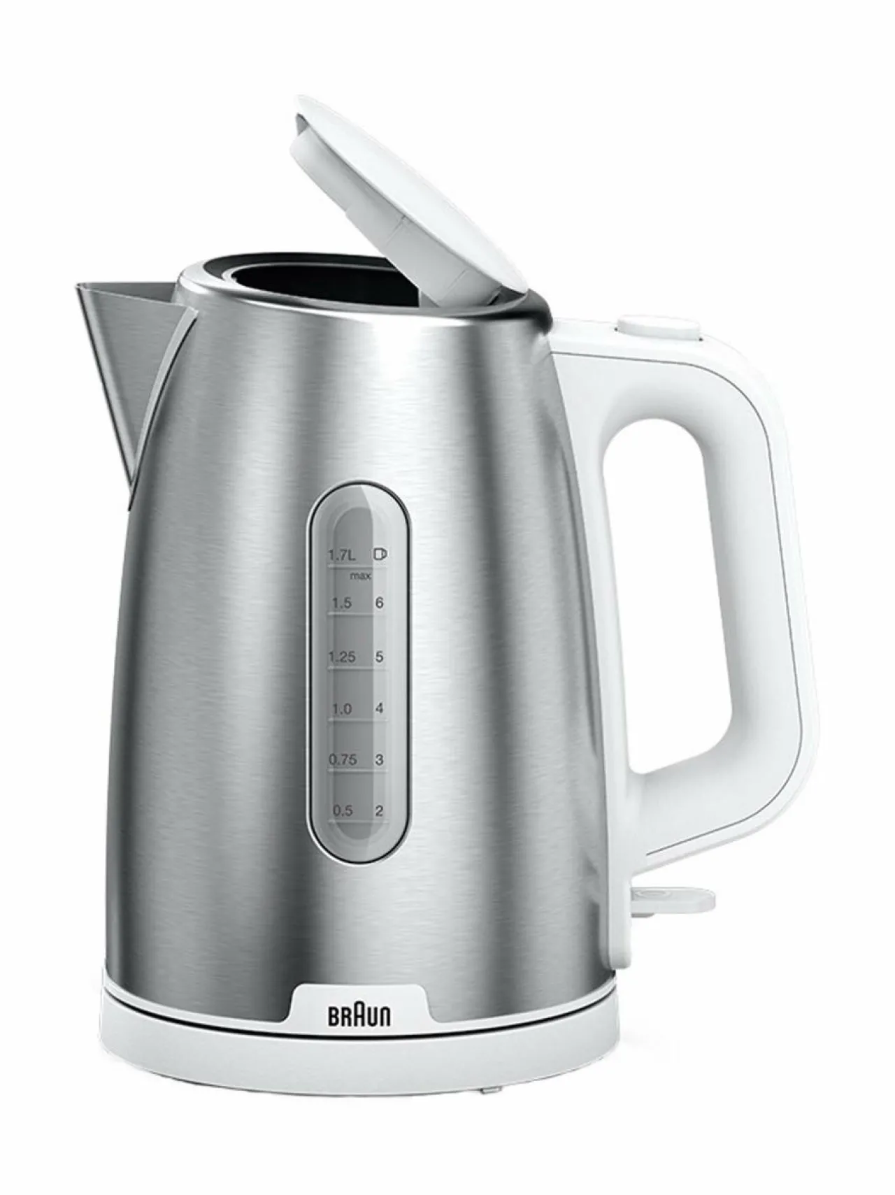 Kahvin- & Vedenkeittimet<Braun PurShine-vedenkeitin WHITE