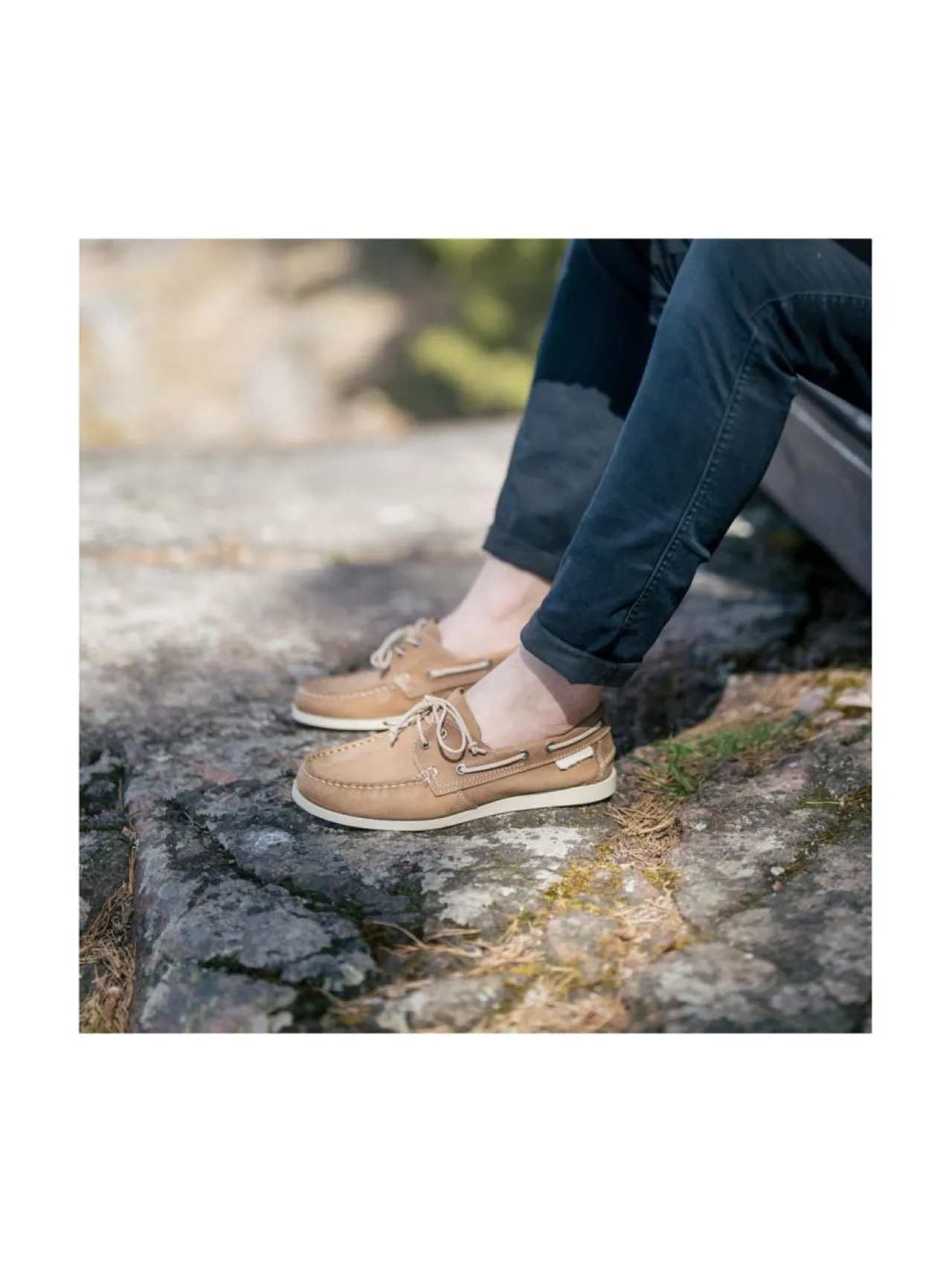 Kävelykengät & Loaferit<Pomar PURSI Miesten Zero Waste purjehduskengät BROWN NUBUCK