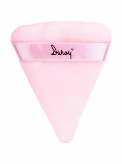 Meikkaustarvikkeet<Duroy Puuterivippa, kolmio PINK