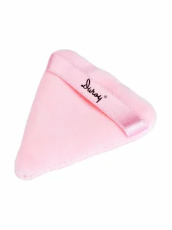 Meikkaustarvikkeet<Duroy Puuterivippa, kolmio PINK