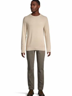 Neuleet<GANT Puuvillainen pikeeneule 277 DRY SAND