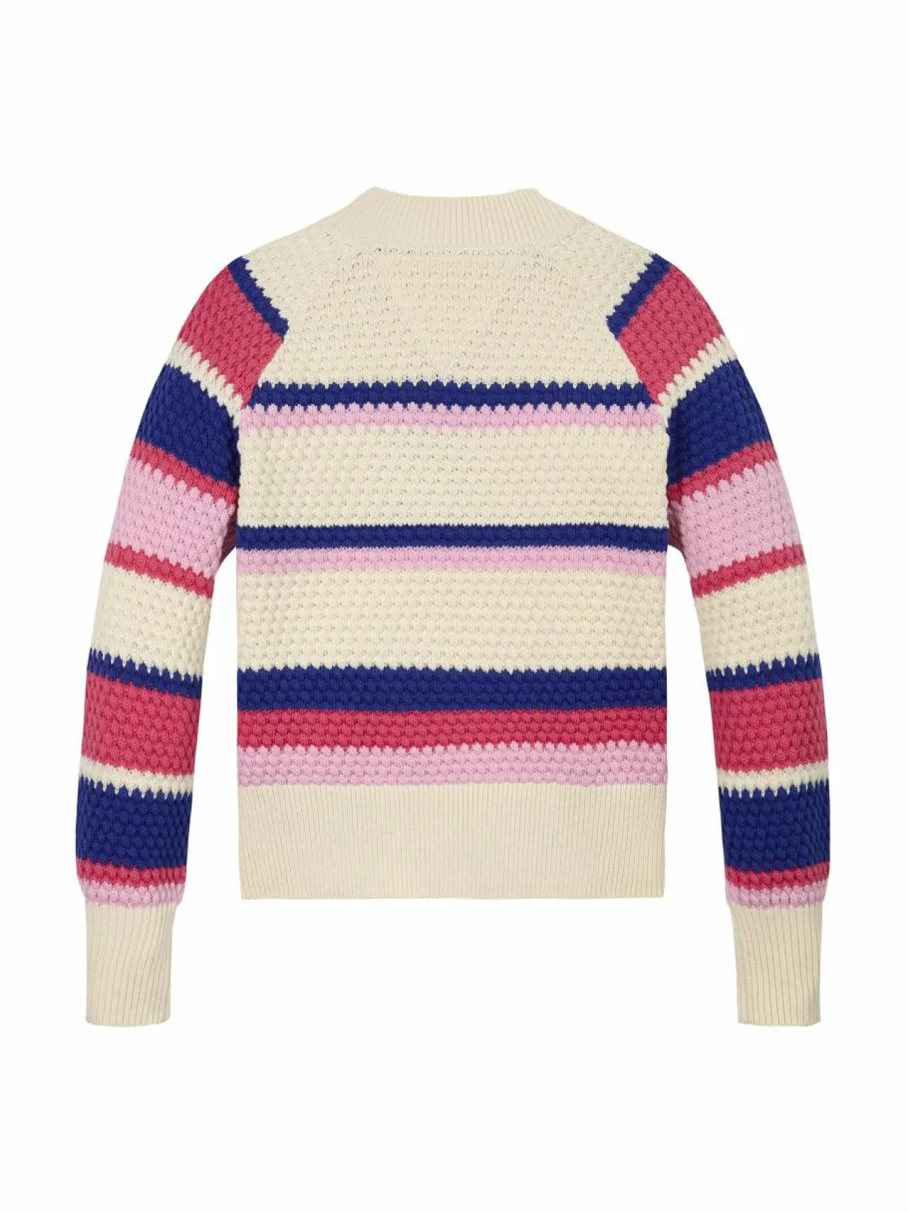 Neuleet|Neuleet<Tommy Hilfiger Puuvillaneule 0AA MULTI STRIPES