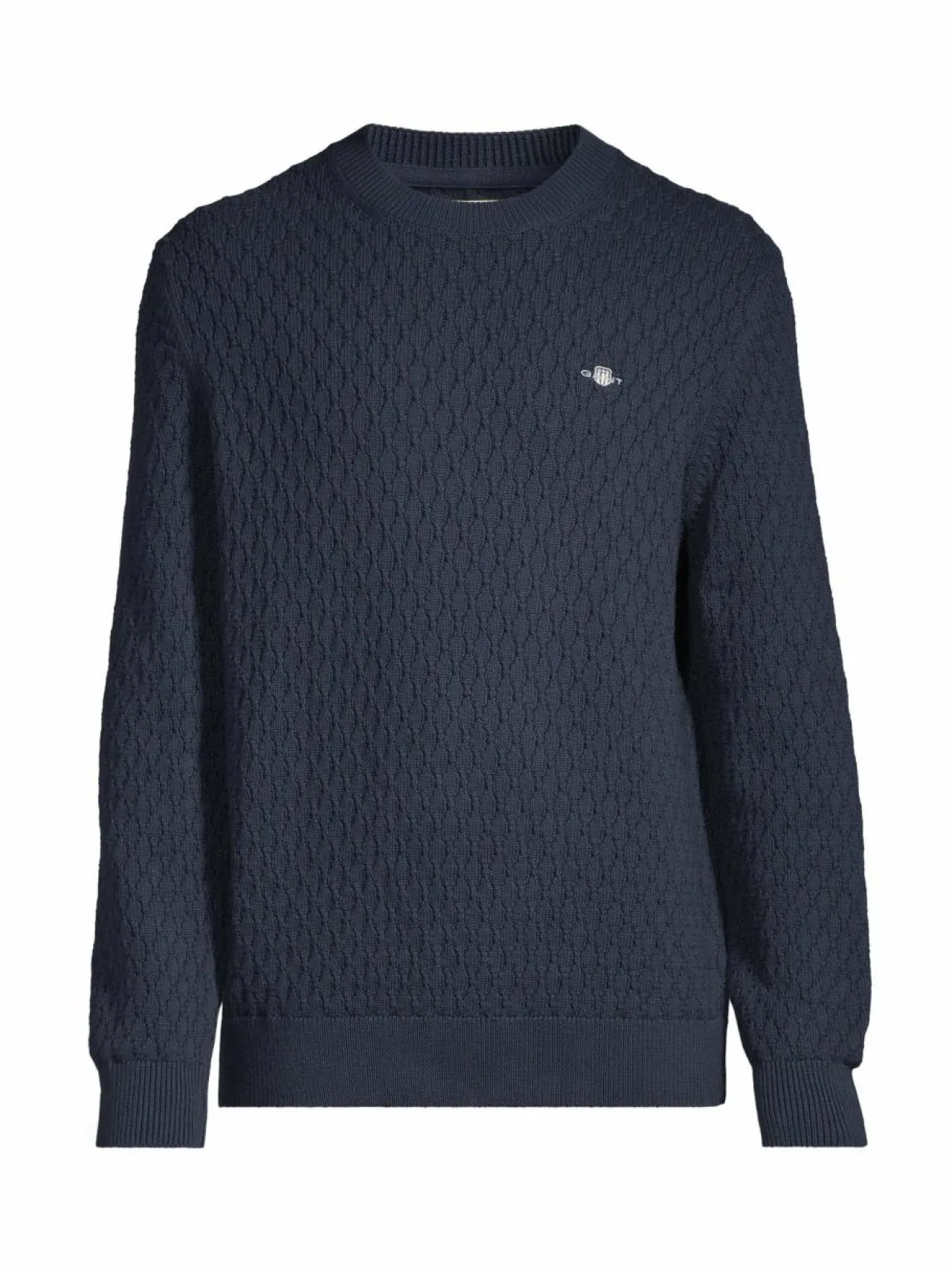 Neuleet<GANT Puuvillapaita 433 EVENING BLUE