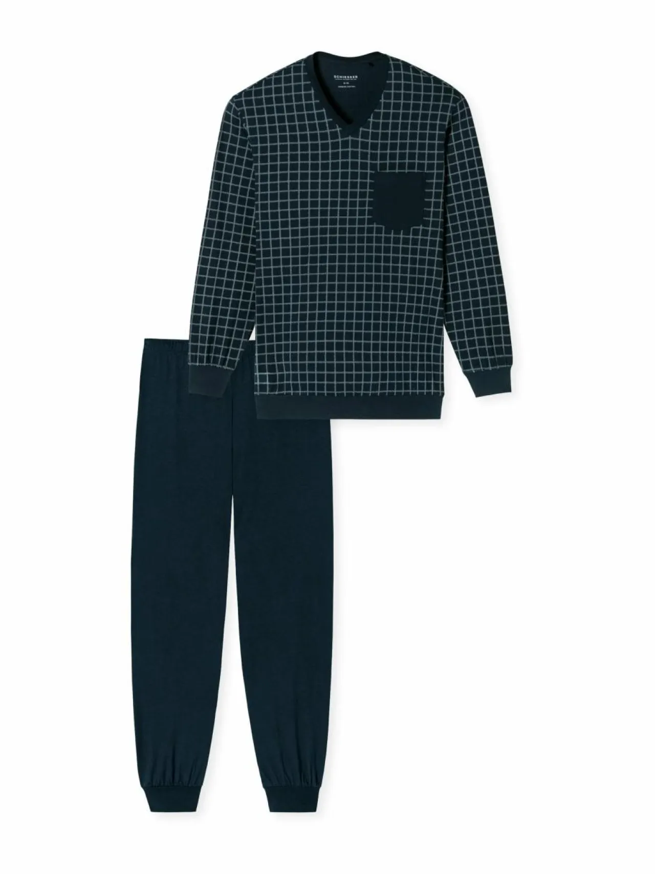 Schiesser Pyjamahousut ja -paita^ Pyjamat & Kylpytakit