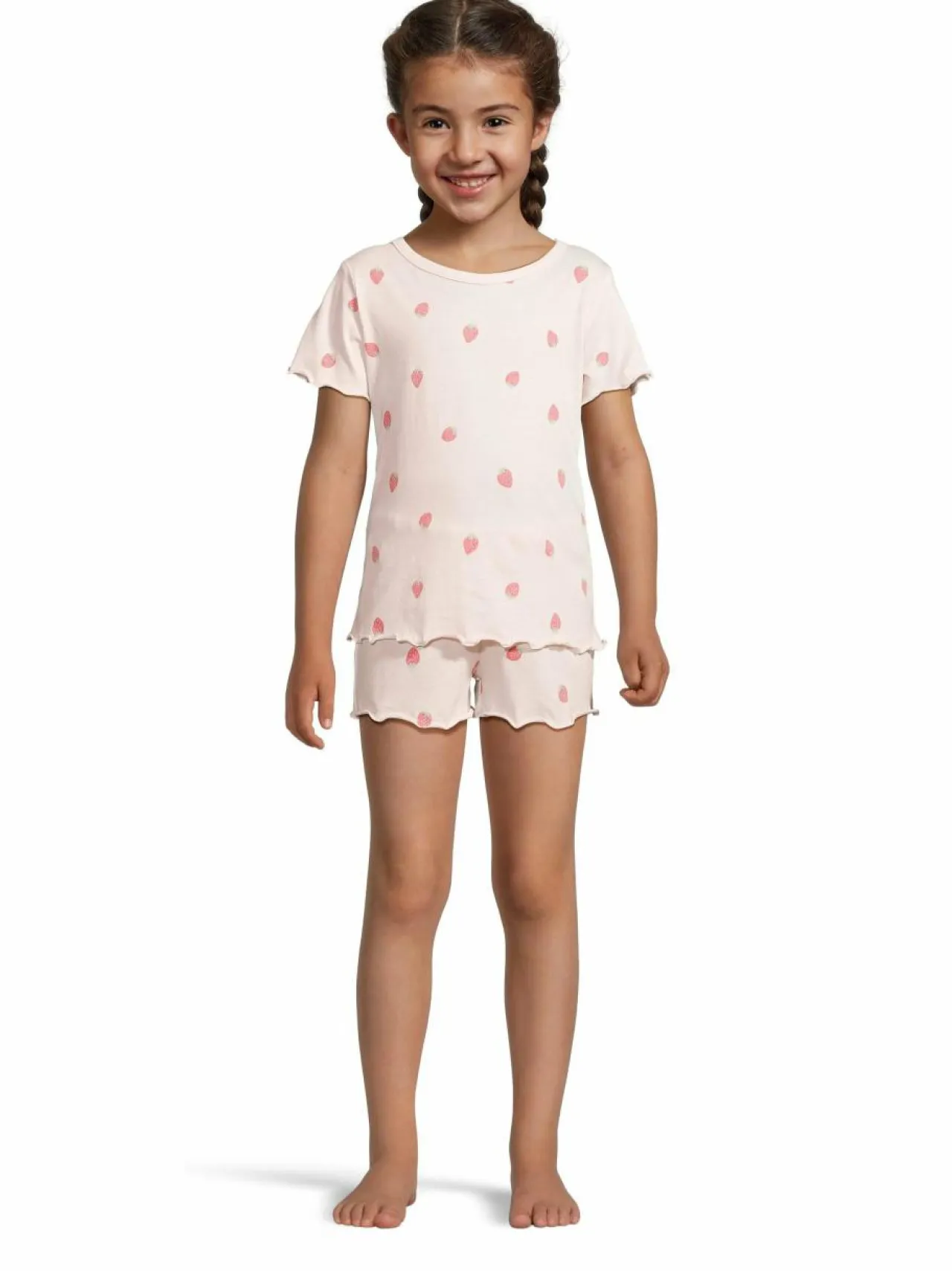 Yöasut & Kylpytakit<Lindex Pyjamapaita ja pyjamashortsit 7491 LIGHT PINK