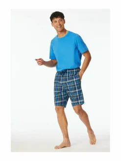 Pyjamat & Kylpytakit<Schiesser Pyjamashortsit 824 INDIGO BLUE
