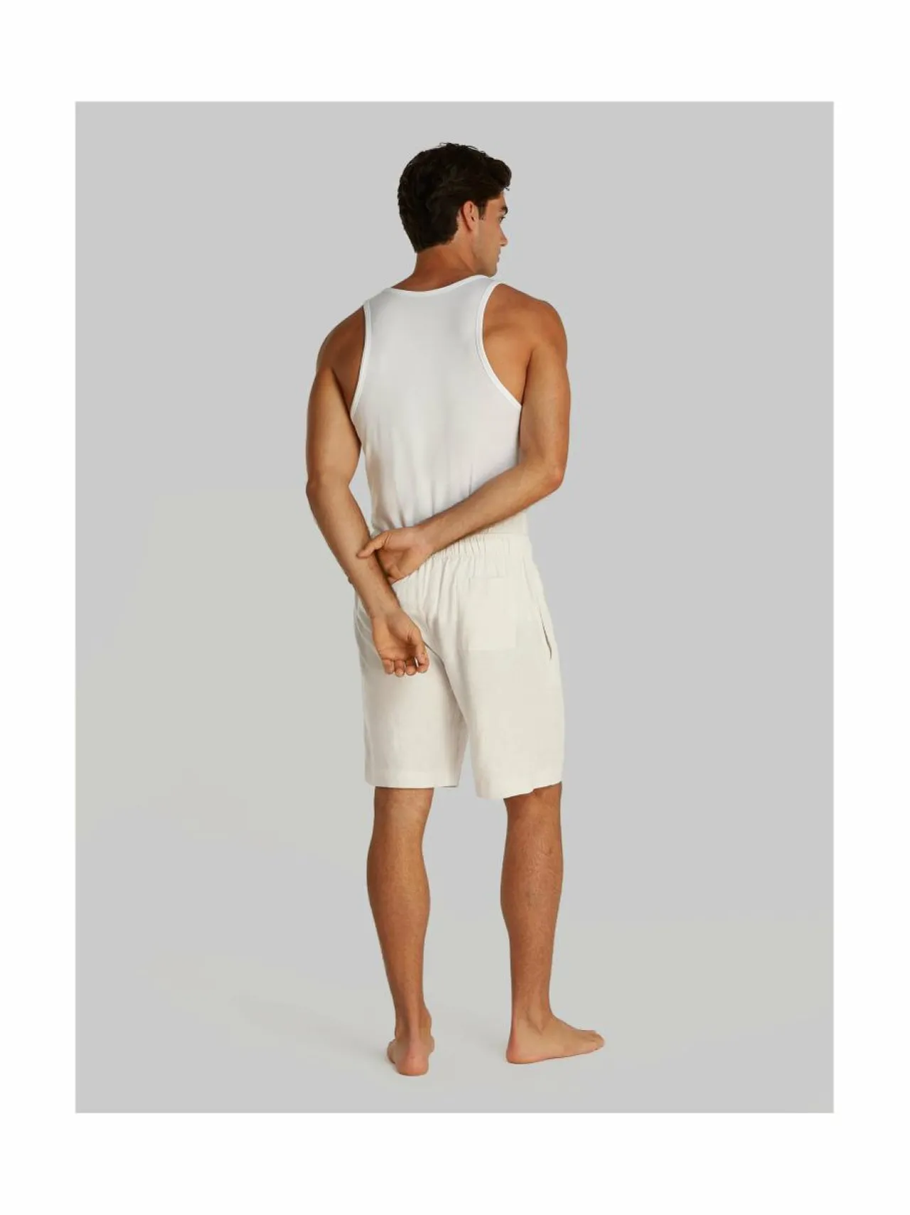 Calvin Klein Underwear Pyjamashortsit pellavasekoitteesta^ Pyjamat & Kylpytakit