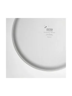 ESTER VISUAL Pyöreä tarjotin Kuninkaanlaavu halk. 35 cm^ Tarjoiluastiat
