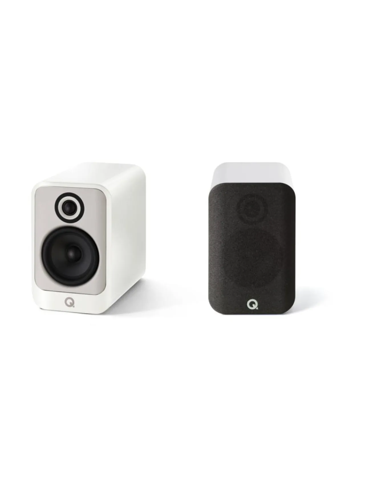 Audio<Q Acoustics Concept 30 jalustakaiutinpari, valkoinen