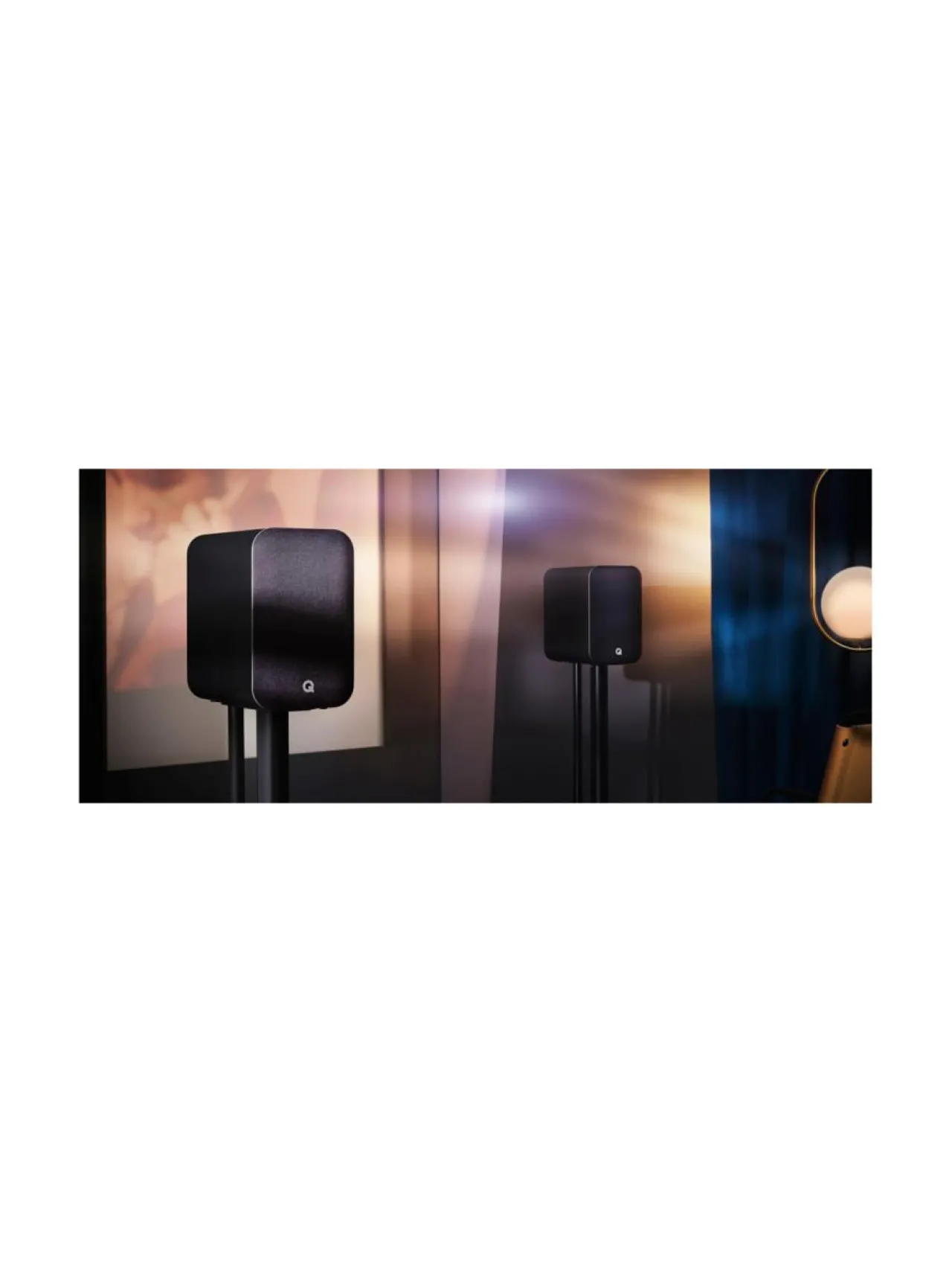 Audio<Q Acoustics M20 HD aktiivikaiutinpari, valkoinen