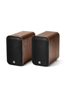 Audio<Q Acoustics M20 HD aktiivikaiutinpari, pähkinä