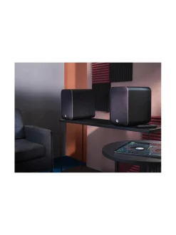 Audio<Q Acoustics M20 HD aktiivikaiutinpari, musta
