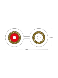 Audio<QED XT40i kaiutinkaapeli, 2m pari