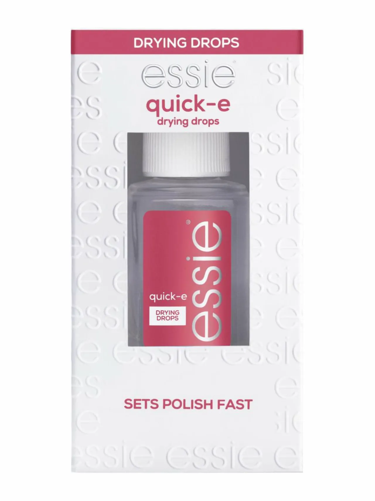 Kynnet<Essie Quick-e drying drops -päällyslakka 13,5 ml