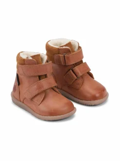 Talvikengät<Bundgaard Rabbit Velcro TEX -nahkakengät 217 TAN WS