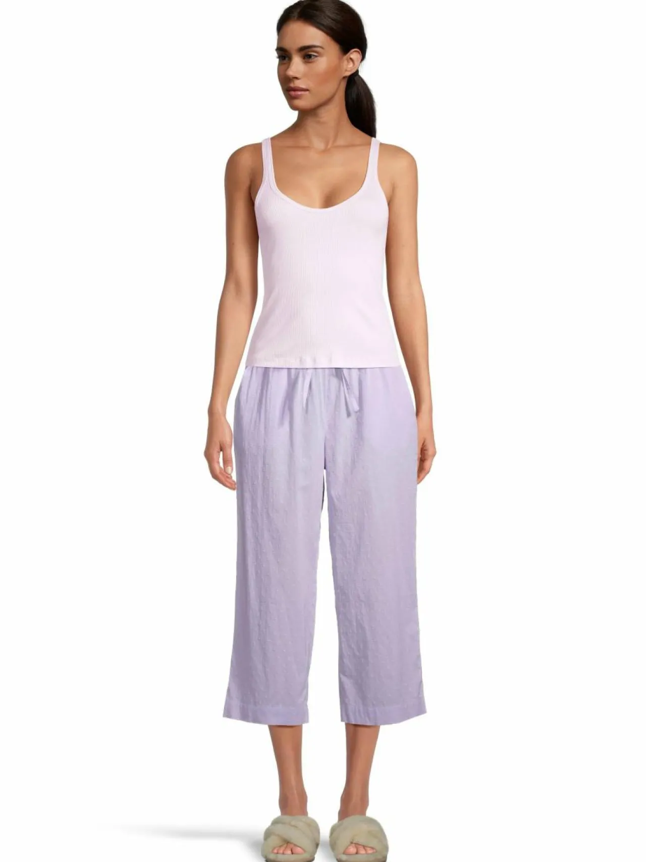 Yö- & Oloasut<Skin Raisa-pyjamatoppi LCF LILAC FOG