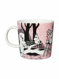 Mukit & Kupit & Asetit<Moomin Arabia Rakkaus-muki 0,3 l VAALEANPUNAINEN