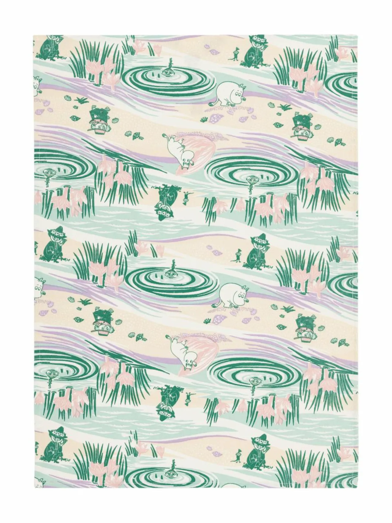 Keittiö- & Kattaustekstiilit<Moomin Arabia Rantapäivä-keittiöpyyhe 50 x 70 cm MULTI-COLOUR