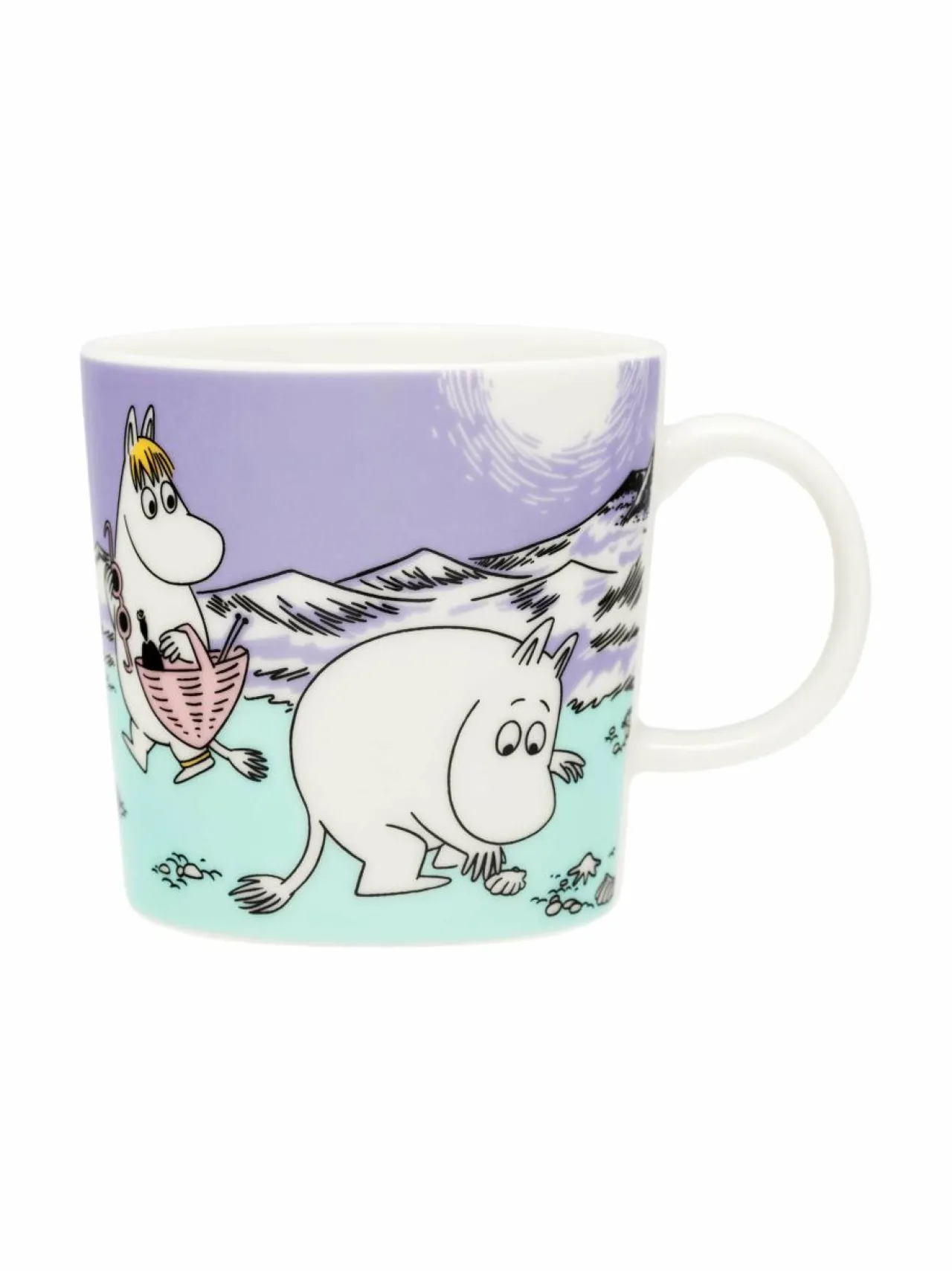 Mukit & Kupit & Asetit<Moomin Arabia Rantapäivä-muki 300 ml MULTI-COLOUR