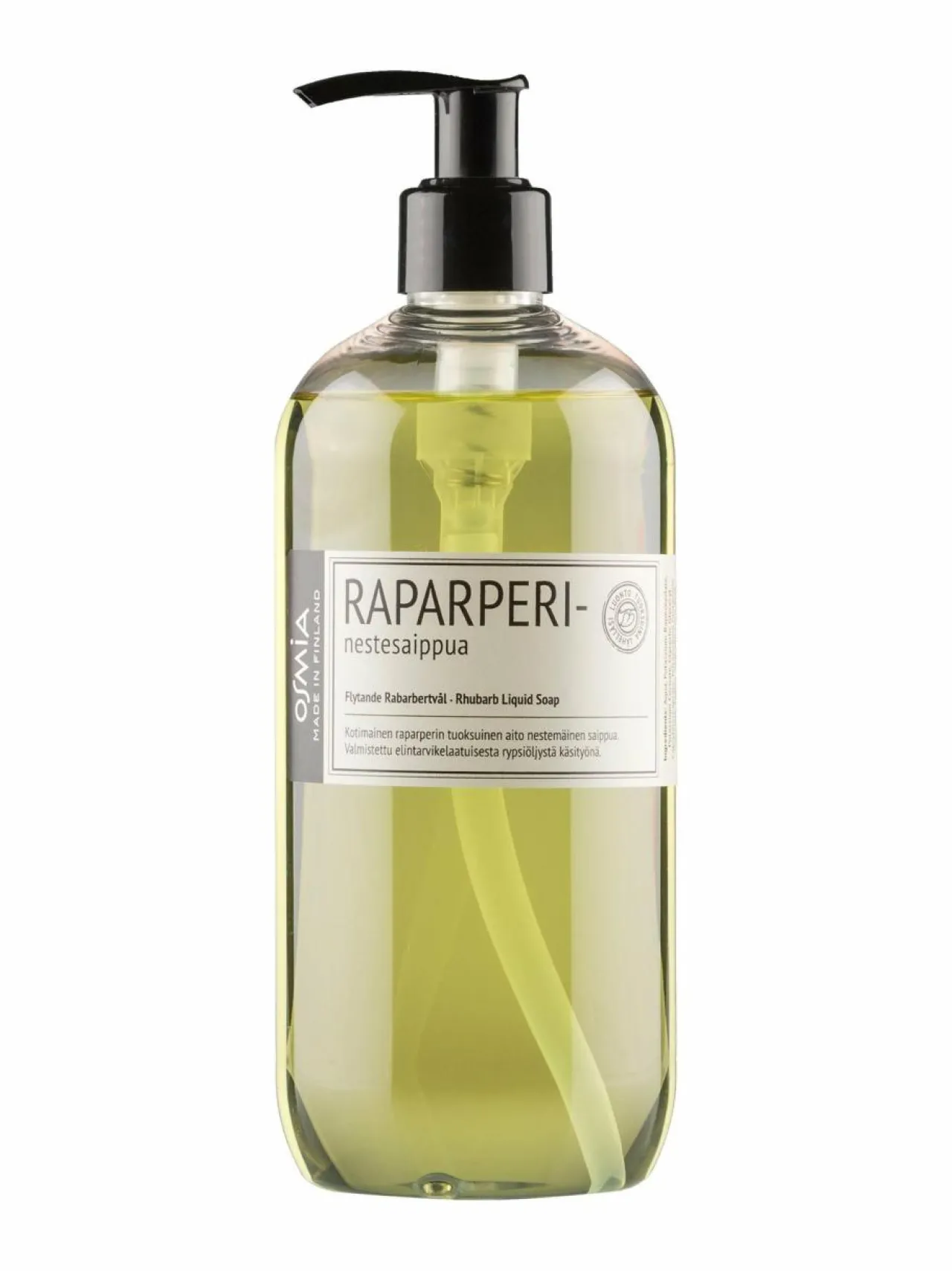 Osmia Raparperi-nestesaippua 500 ml^ Wellness