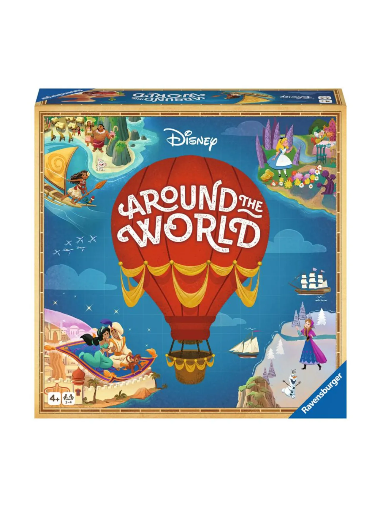 Pelit<DISNEY RAVENSBURGER lautapeli ympäri maailman (suomenkielinen)