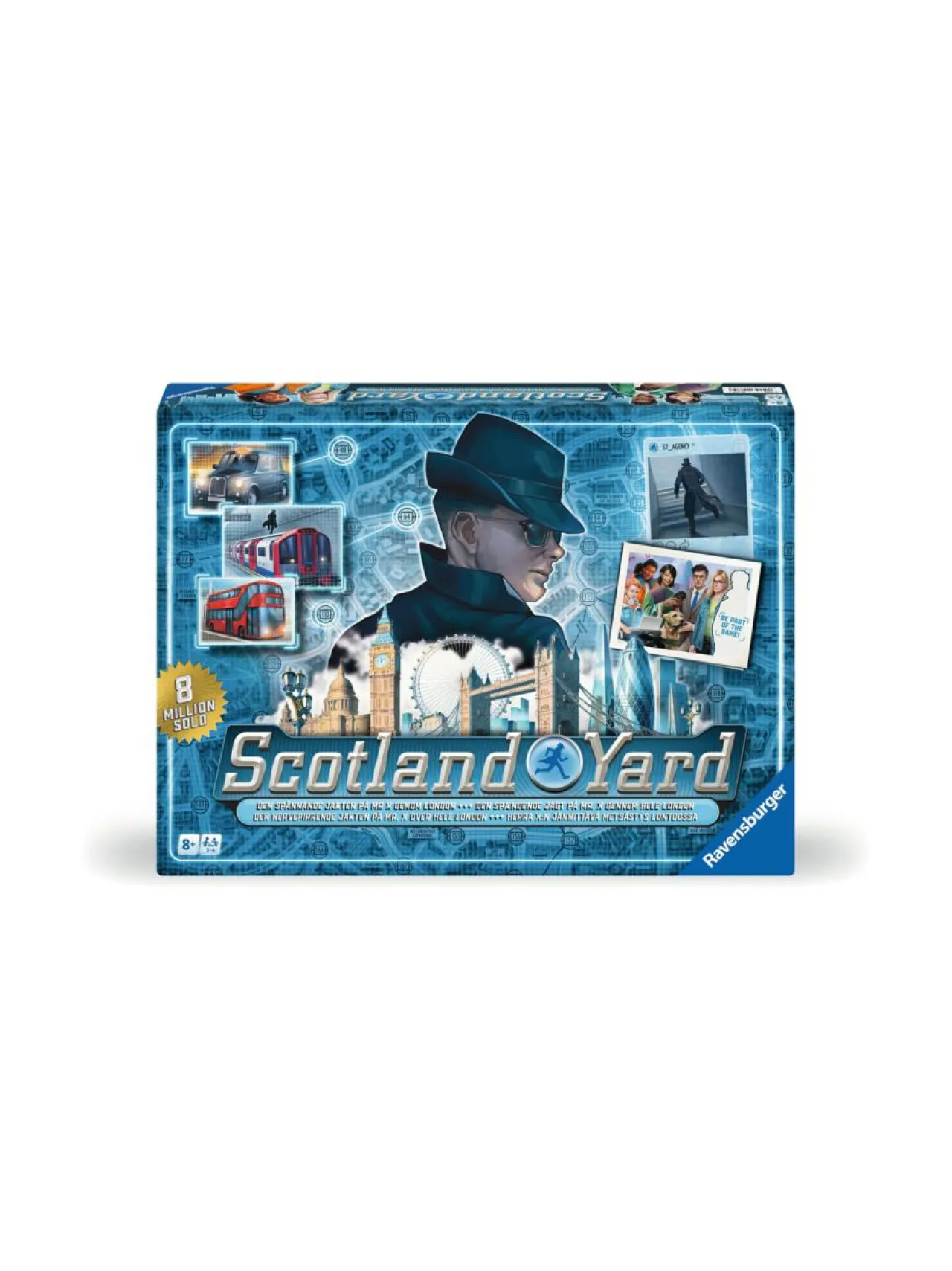 Pelit<RAVENSBURGER Lautapeli Scotland Yard (suomenkielinen)