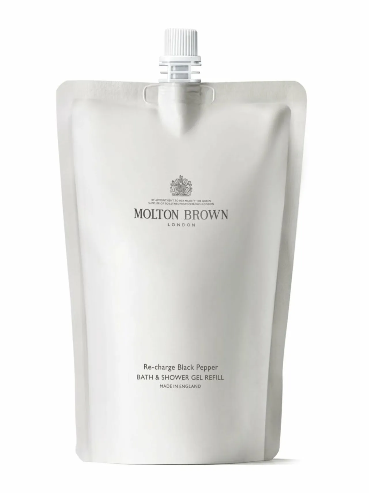 Molton Brown Re-charge Black Pepper Bath & Shower Gel -suihkugeeli, täyttöpakkaus 400 ml^ Naiset