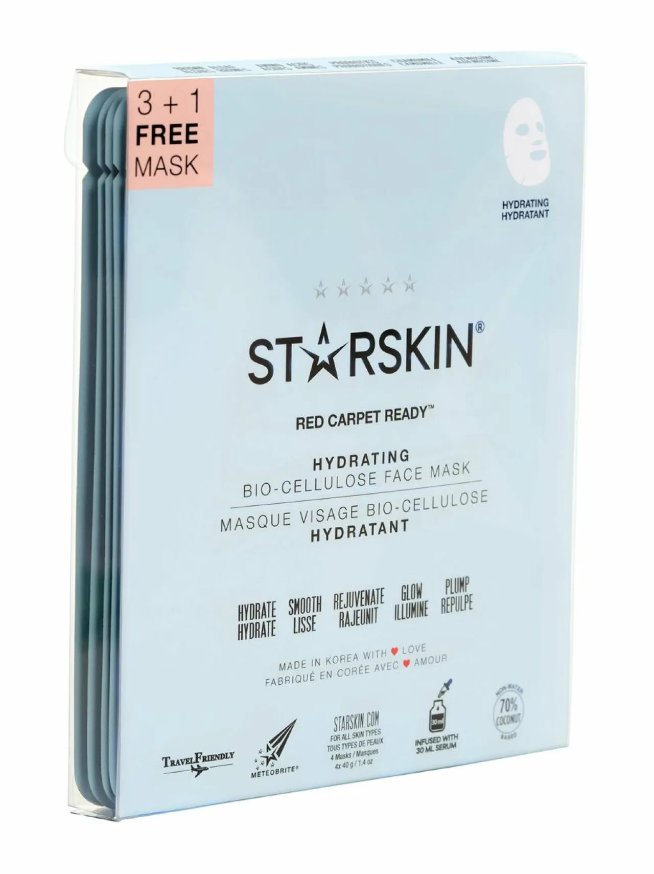 Ihonhoitopakkaukset<Starskin Red Carpet Ready 3+1 pack -pakkaus