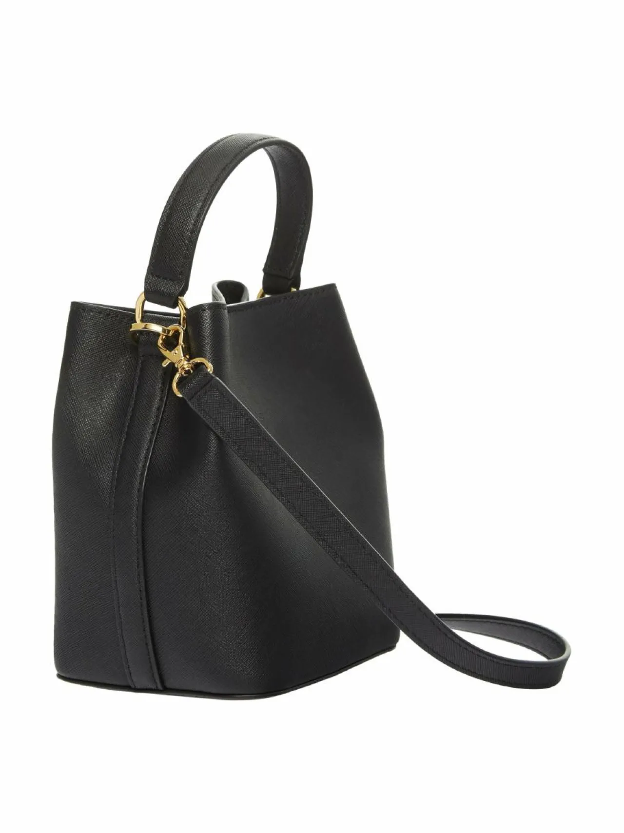 Käsilaukut<Lauren Ralph Lauren Reese Small Bucket -laukku BLACK