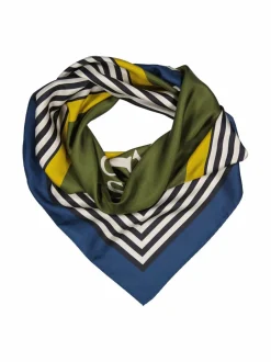 Huivit & Kaulaliinat<Sauso Regina-silkkihuivi OLIVE