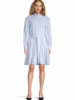 GANT Regular Classic -raidallinen popliinimekko^ Mekot