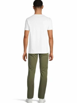 Housut<GANT Regular Desert -farkut MOSS GREEN
