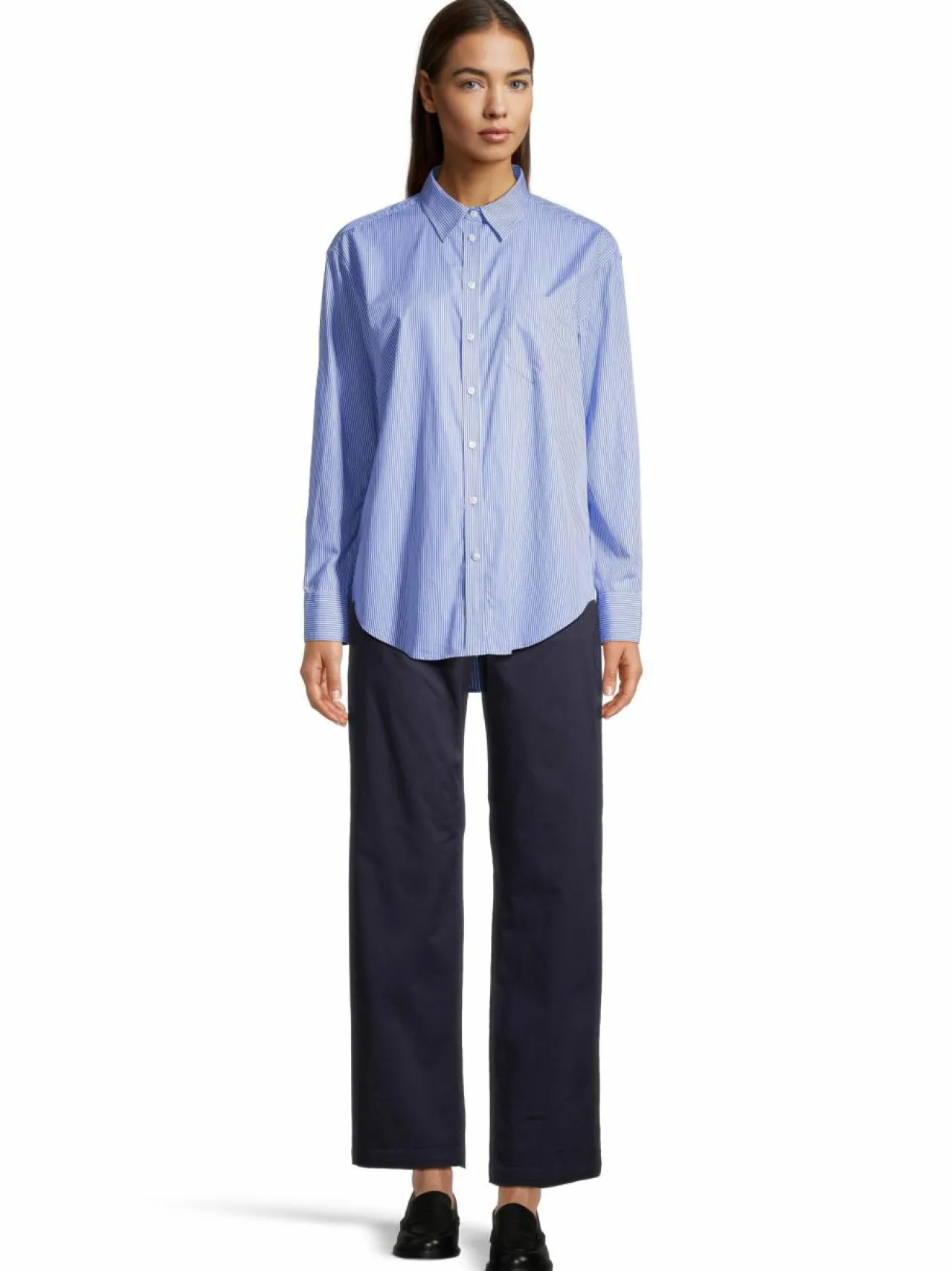 Housut<GANT Regular Fit Chino -housut 433 EVENING BLUE