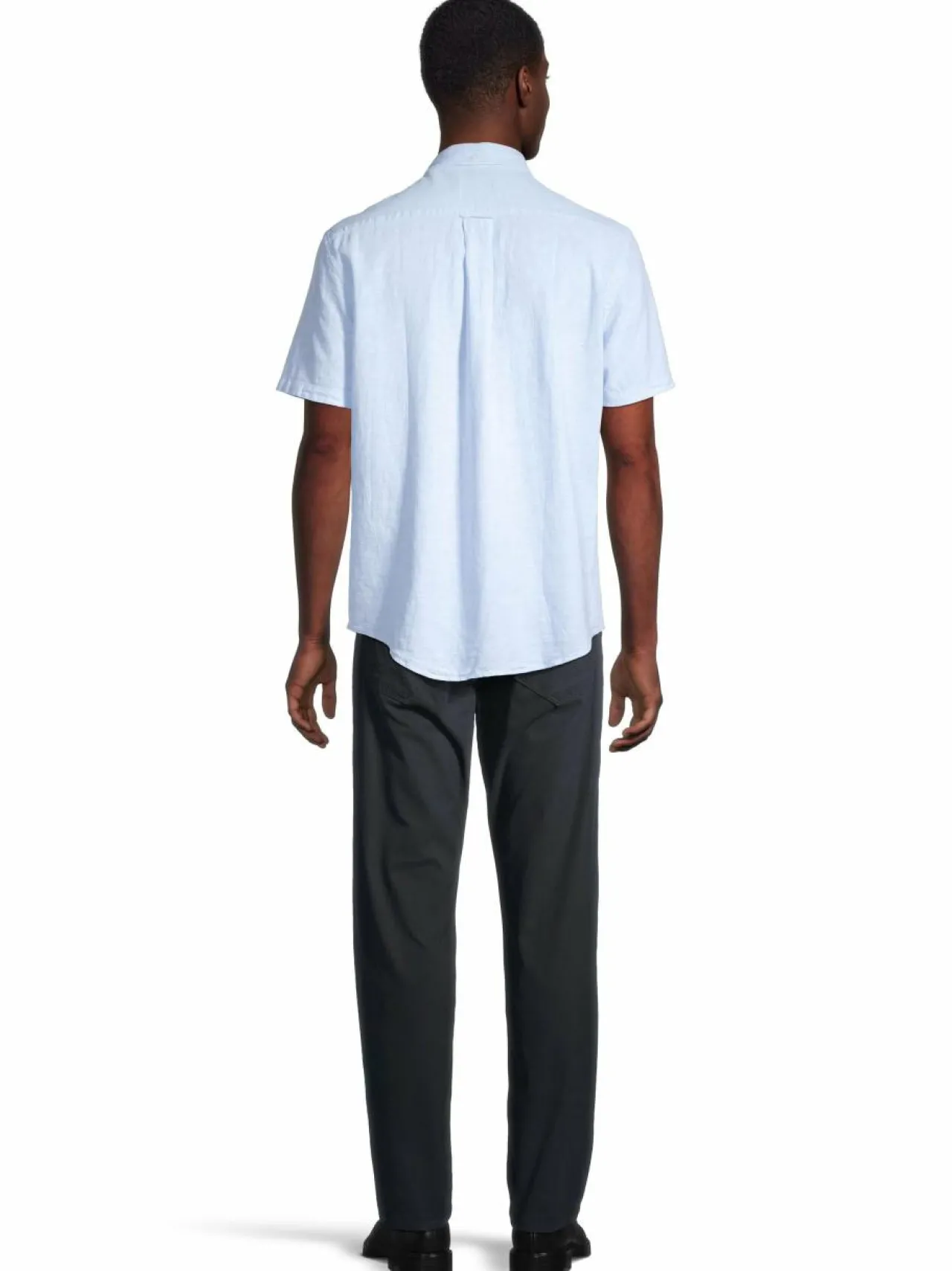 Paidat<GANT Regular Fit -pellavapaita 457 FRESH BLUE