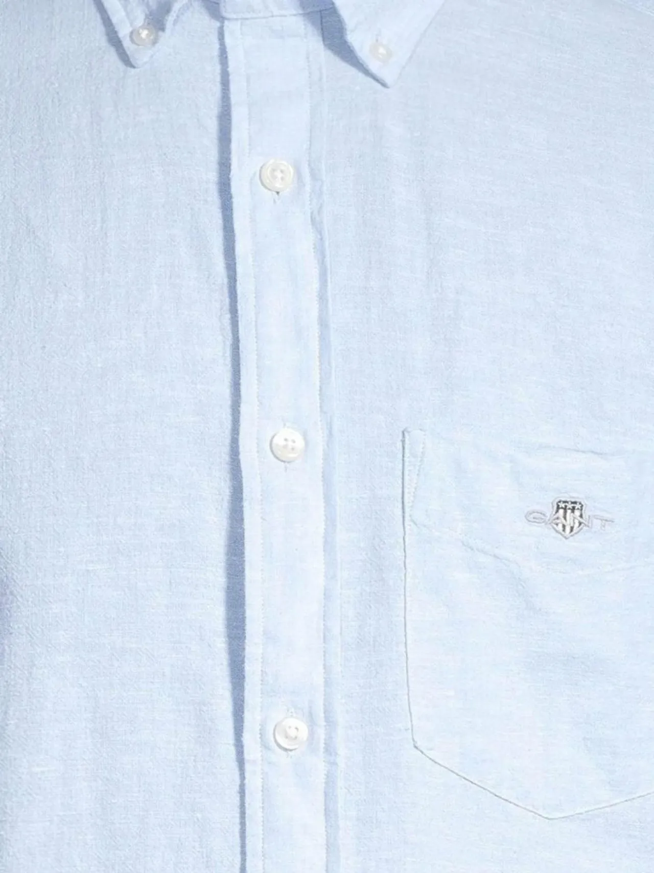 Paidat<GANT Regular Fit -pellavapaita 457 FRESH BLUE