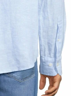 Paidat<GANT Regular fit ‑pellavapaita 468 CAPRI BLUE