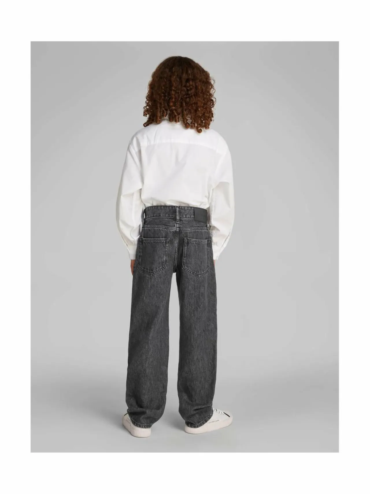Farkut<Calvin Klein Kids Regular Straight -farkut 1BY SOFT BLACK
