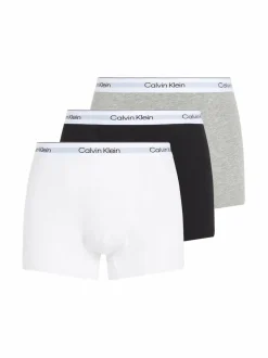 Alusasut<Calvin Klein Underwear Relaxed Dart -alushousut 3-pack MP1 BLACK WHITE GREY HEATHER