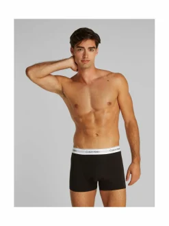 Alusasut<Calvin Klein Underwear Relaxed Dart -alushousut 3-pack MP1 BLACK WHITE GREY HEATHER