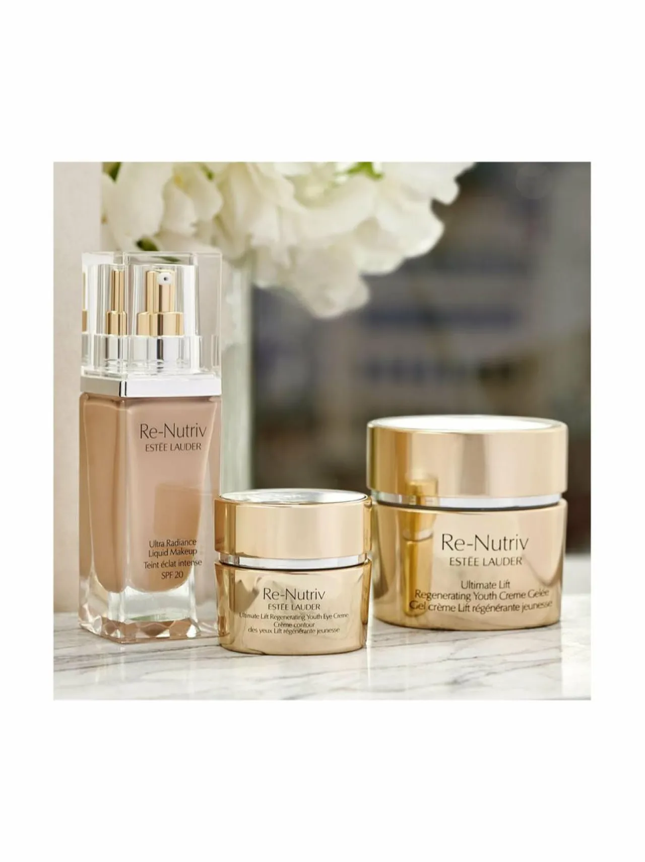 Estée Lauder Re-Nutriv Ultra Radiance Liquid Make-Up SPF 20 -meikkivoide 30 ml^ Kasvot
