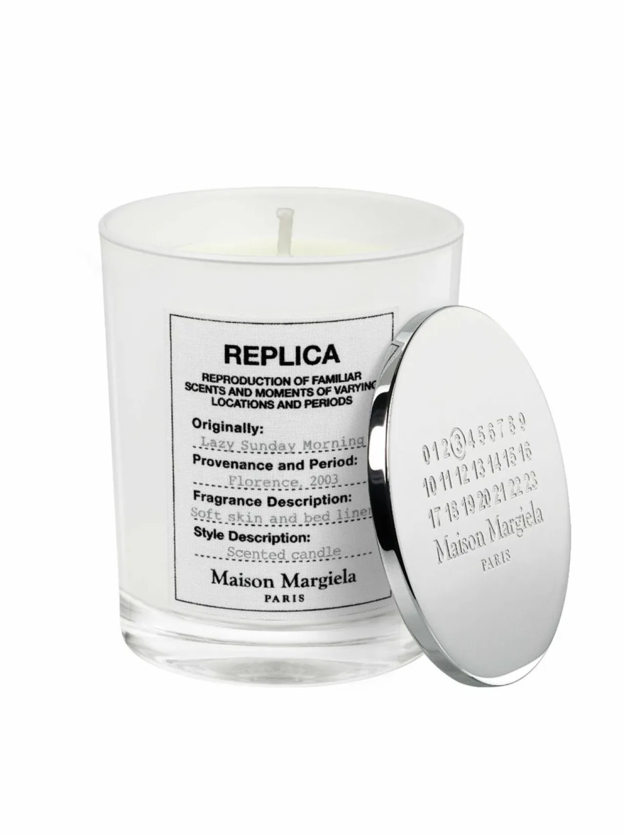 Maison Margiela Replica Lazy Sunday Morning Candle -tuoksukynttilä 165 g^ Huonetuoksut & Tuoksukynttilät