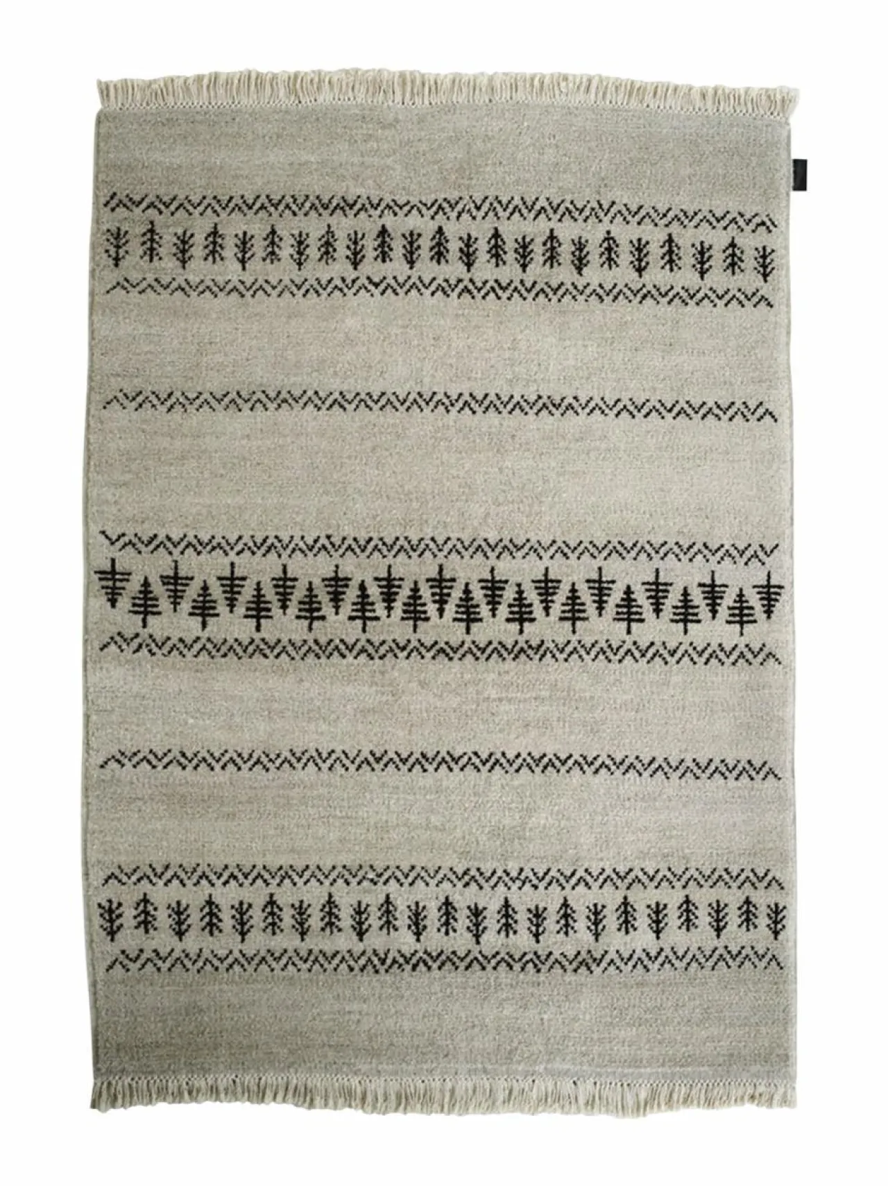 Matot<Sera Helsinki Retki-villamatto 170 x 240 cm BLACK/NATURAL WHITE (MUSTA/LUONNONVALKOINEN)